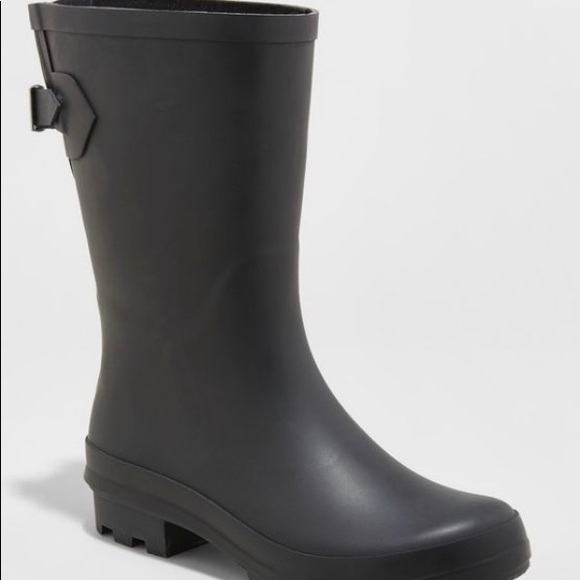 MID CALF RAIN BOOTS - Picture 2 of 2